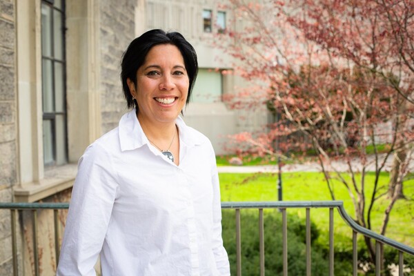 Naomi Visanji on campus