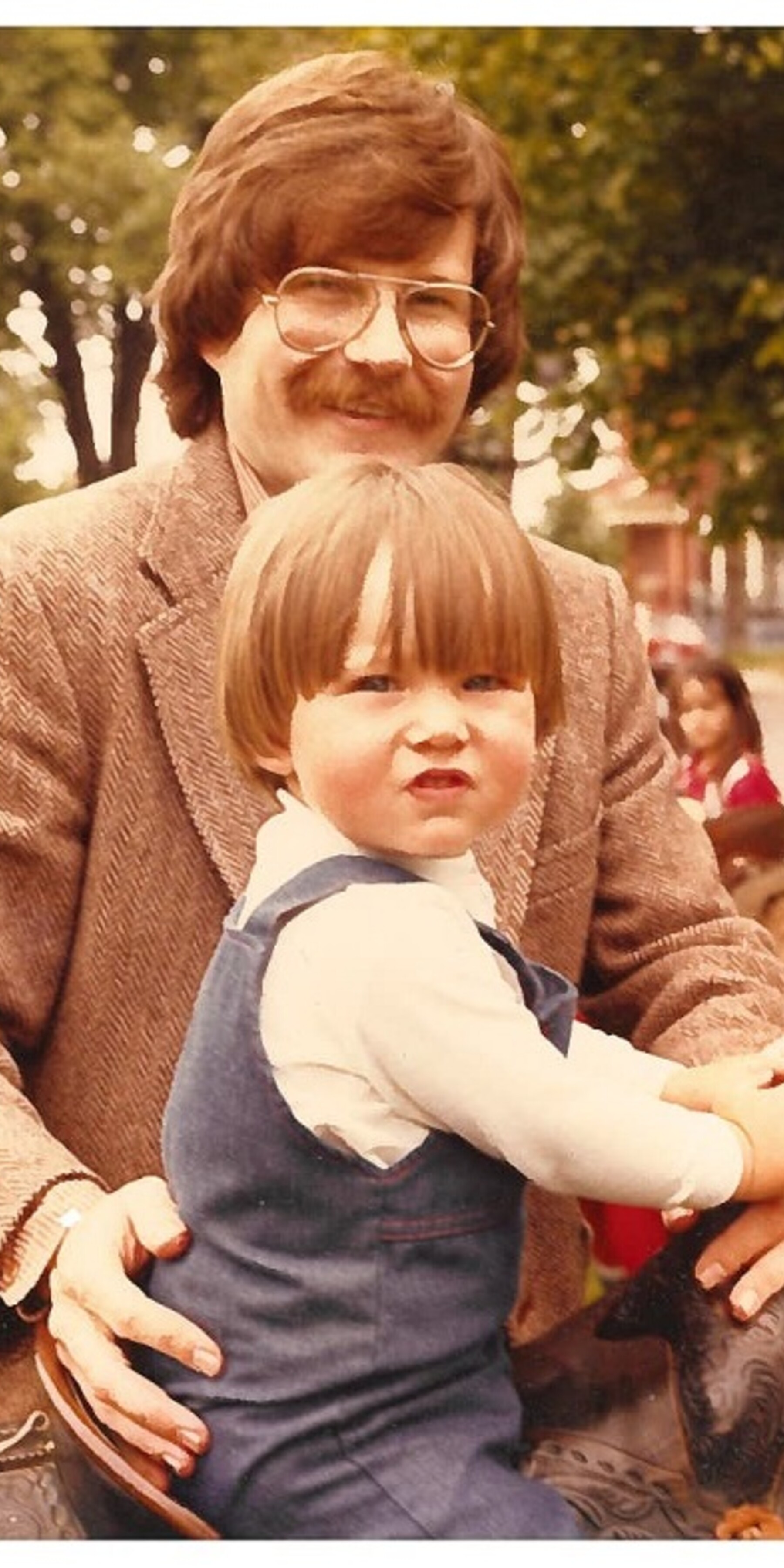 Sean and the late Robert Nuttall